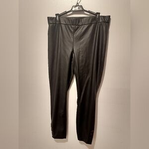 Faux Leather Legging - Tall Size 14